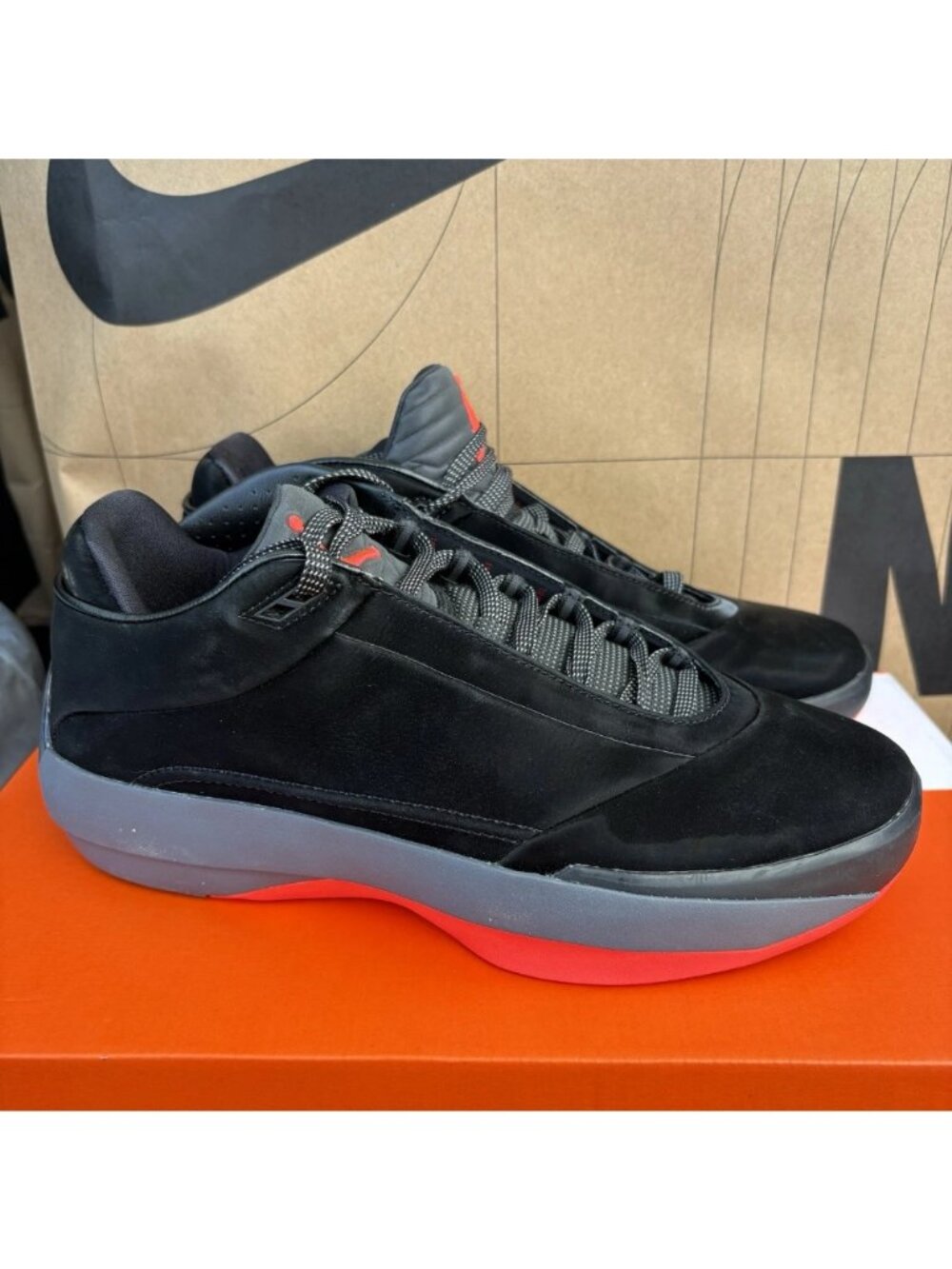 NEW Air Jordan 40 ASW Black Infrared Grey IQ4092-001 Men’s Size 9.5